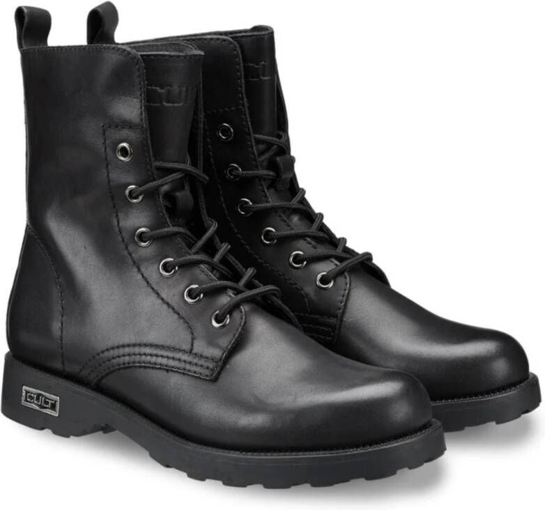 Cult Lace-up Boots Zwart Dames