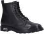 Cult Militaire Rock Studs Glitter Schoenen Black Dames - Thumbnail 26