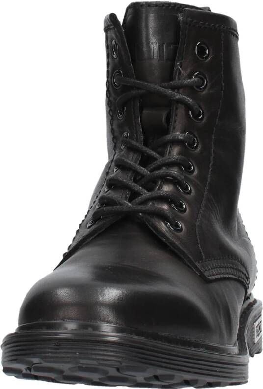 Cult Militaire Rock Studs Glitter Schoenen Black Dames