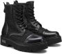 Cult Zwart Mesh + Strass Platte Schoenen Black Dames - Thumbnail 3