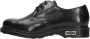Cult Sabbath Low 422 Geborsteld Leren Schoenen Black Dames - Thumbnail 2