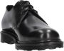 Cult Sabbath Low 422 Geborsteld Leren Schoenen Black Dames - Thumbnail 7