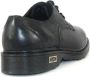 Cult Vintage Camo Leren Derby Schoenen Black Heren - Thumbnail 14