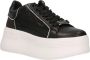 Cult Zwarte Damessneakers Black Dames - Thumbnail 3