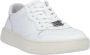 Cult Witte Leren Sneakers met Ademende Gaten en Vetersluiting White Heren - Thumbnail 3