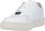 Cult Witte Leren Sneakers met Ademende Gaten en Vetersluiting White Heren - Thumbnail 4