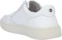 Cult Witte Leren Sneakers met Ademende Gaten en Vetersluiting White Heren - Thumbnail 5