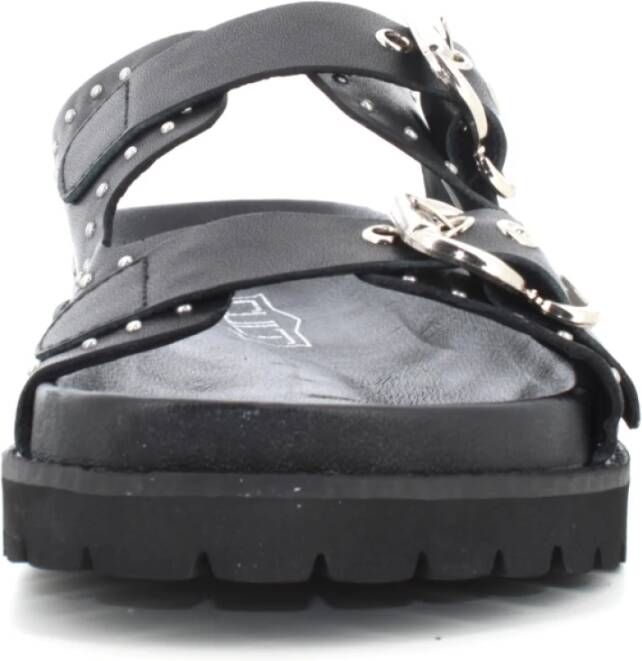 Cult Stijlvolle Leren Sandalen voor Vrouwen Black Dames