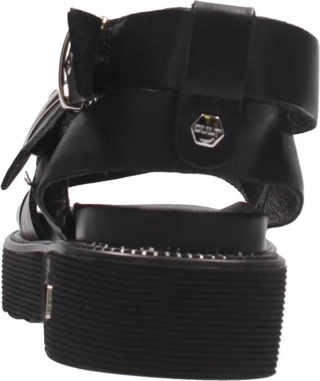 Cult Urban Chic Leren Sandalen Black Dames