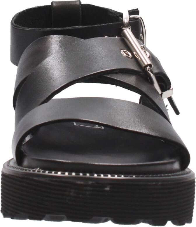 Cult Urban Chic Leren Sandalen Black Dames