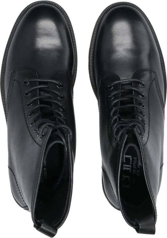 Stivaletti Cult Anfibi In Pelle Nero - Modello CLW434700 | Alla Caviglia Con Suola In Gomma - Foto 4