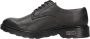Cult Vintage Camo Leren Derby Schoenen Black Heren - Thumbnail 3