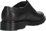 Cult Vintage Camo Leren Derby Schoenen Black Heren - Thumbnail 6