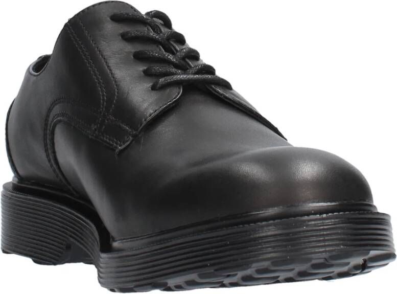 Cult Vintage Camo Leren Derby Schoenen Black Heren