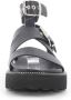 Cult Urban Chic Leren Sandalen Black Dames - Thumbnail 5