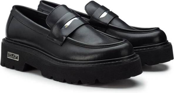 Cult Zwarte Dames Loafers Urban Stijl Black Dames