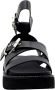Cult Zwarte Enkelband Sandalen Black Dames - Thumbnail 3