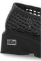 Cult Zwarte geweven loafers met metalen logo Black Dames - Thumbnail 13