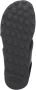 Cult Zwarte Leren Sandalen met Metalen Logo Black Dames - Thumbnail 14