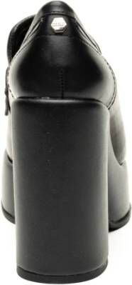 Cult Zwarte Mocassin Platte Schoenen Black Dames