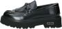 Cult Zwarte platte schoenen Mocassino Herfst Winter 2023 2024 Collectie Black Dames - Thumbnail 4