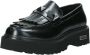 Cult Zwarte platte schoenen Mocassino Herfst Winter 2023 2024 Collectie Black Dames - Thumbnail 5