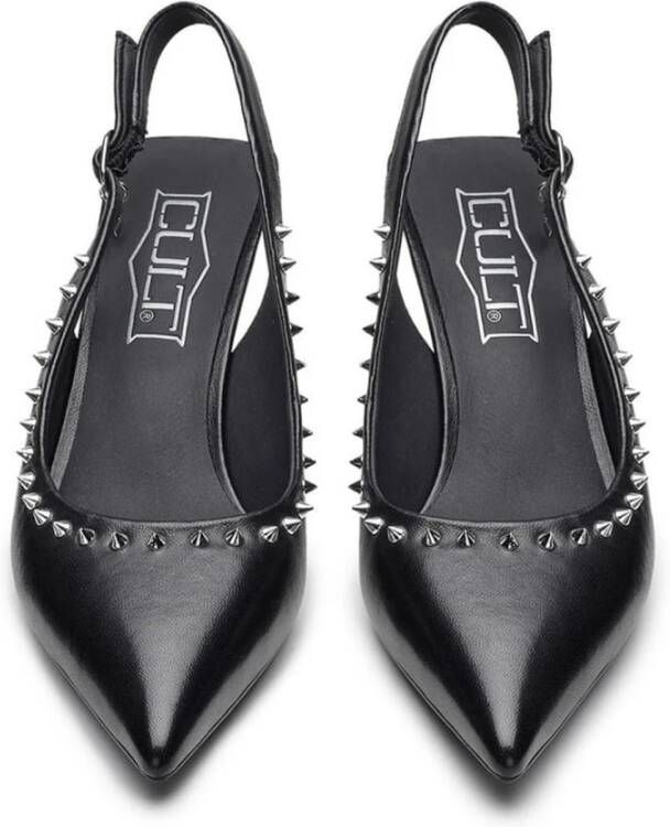 Cult Zwarte Sandalen met Noppen