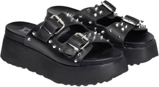 Cult Zwarte Sandalen voor Vrouwen Black Dames