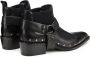 Cult Zwarte Texano Laarzen Laag Dolores Black Dames - Thumbnail 3