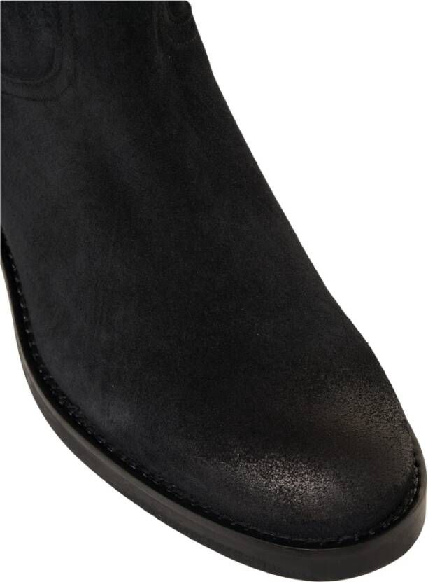 Curiosite Elegante Enkellaarzen Nero Aw25