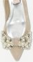 Custommade Annabella Suede Bow Schoenen Beige Dames - Thumbnail 2