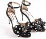 Custommade Marita Dots Sandals Zwart Dames - Thumbnail 2