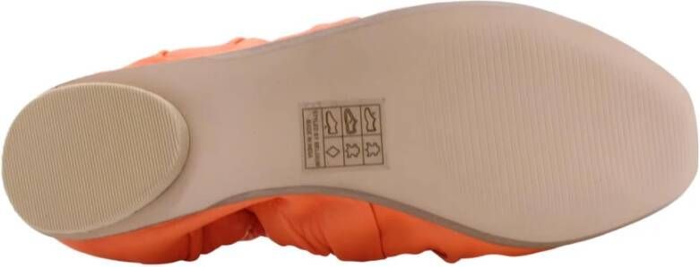 Cycleur de Luxe Stijlvolle Ballerina Flats voor Moderne Vrouwen Orange Dames