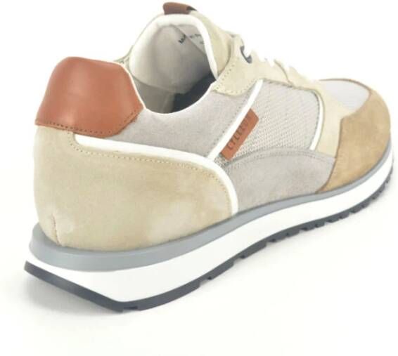 Cycleur de Luxe Beige Combi Runner Sneakers Beige Heren