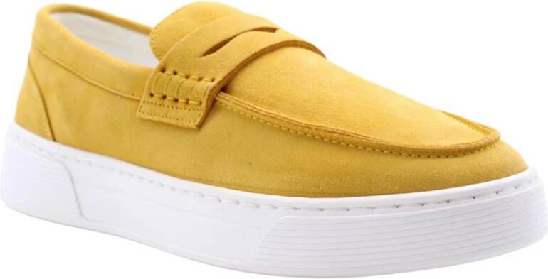 Cycleur de Luxe Lidewei Mocassin Stijlvolle en Comfortabele Schoenen Yellow Heren