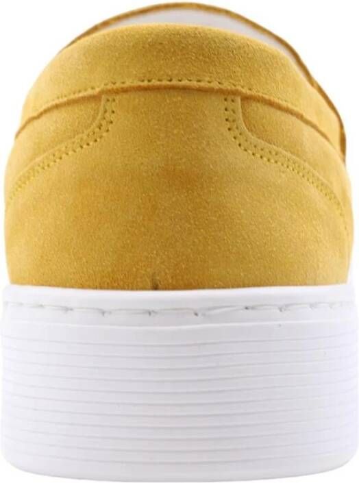 Cycleur de Luxe Lidewei Mocassin Stijlvolle en Comfortabele Schoenen Yellow Heren