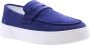 Cycleur de Luxe Stijlvolle Moccasin Loafers Blue Heren - Thumbnail 4