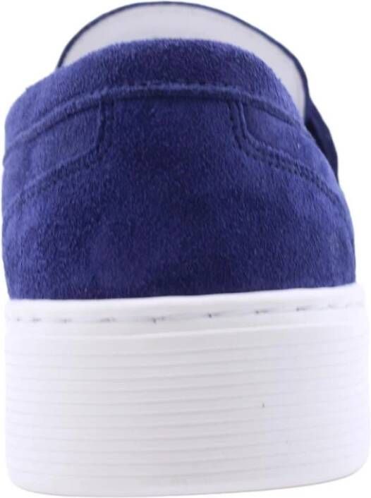 Cycleur de Luxe Stijlvolle Moccasin Loafers Blue Heren