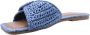 Cycleur de Luxe Stijlvolle Zomer Sliders Blue Dames - Thumbnail 3