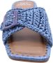 Cycleur de Luxe Stijlvolle Zomer Sliders Blue Dames - Thumbnail 4
