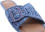 Cycleur de Luxe Stijlvolle Zomer Sliders Blue Dames - Thumbnail 7
