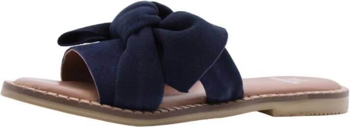 Cycleur de Luxe Stijlvolle Zomer Slippers Blue Dames