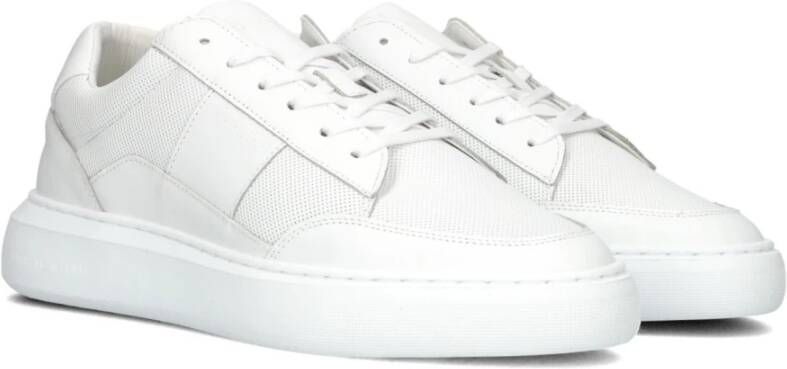 Cycleur de Luxe Taupe Nubuck Lage Sneakers White Heren