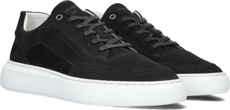 Cycleur de Luxe Zwarte Suède Sneaker Roubaix Stijlvol Ontwerp Black Heren