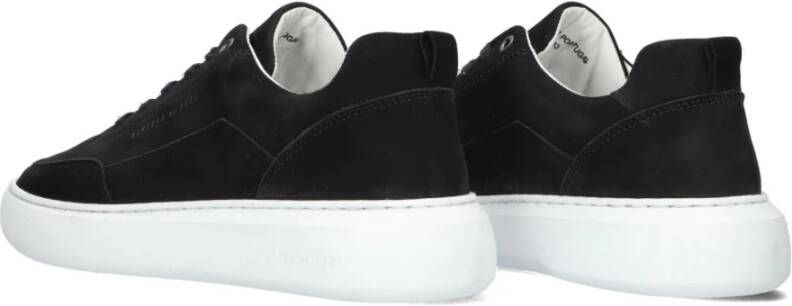 Cycleur de Luxe Zwarte Suède Sneaker Roubaix Stijlvol Ontwerp Black Heren