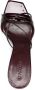 D'Accori Bordeaux Patent Leren Muiltje Sandalen Brown Dames - Thumbnail 4