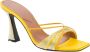 D'Accori Gele Sandalen met Kristallen Yellow Dames - Thumbnail 2