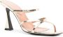 D'Accori Gouden Metallic Hoge Hak Sandalen Yellow Dames - Thumbnail 2