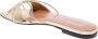 D'Accori Grijze Metallic Kruisband Sandalen Gray Dames - Thumbnail 3
