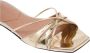 D'Accori Grijze Metallic Kruisband Sandalen Gray Dames - Thumbnail 4